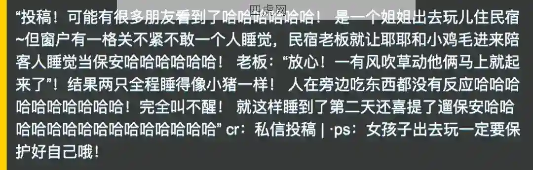 哈哈哈小狗保镖！呼呼大睡！